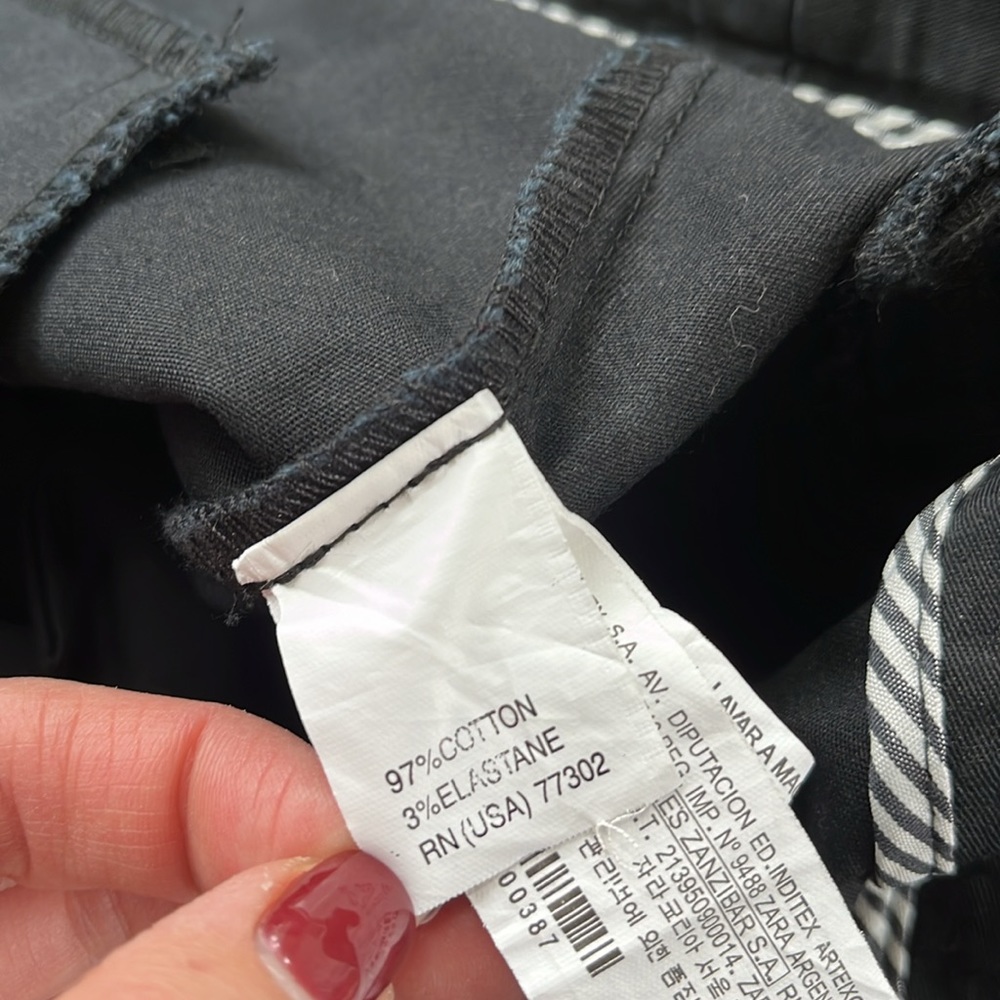 Zara Basics Women’s Black Dress Pants Workwear - size 6 - Picture 11 of 11